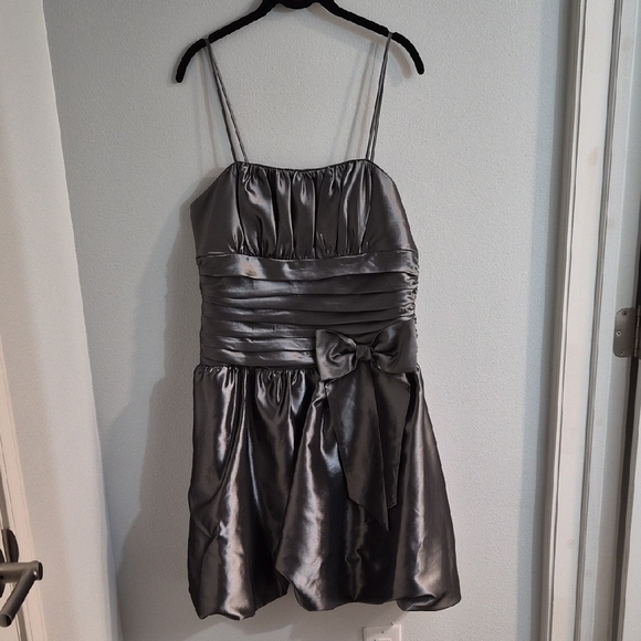 Metallic Prom Dress - Picture 1 of 3